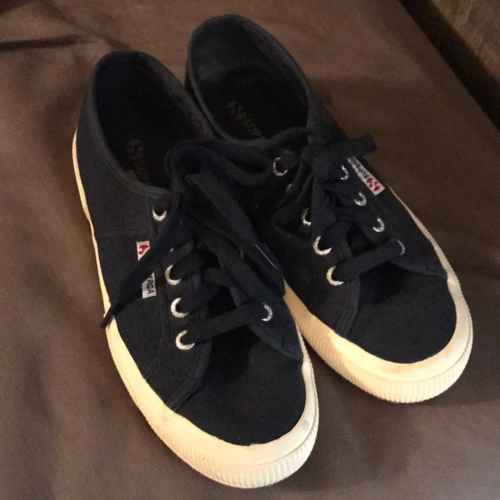 Superga Navy Sneakers